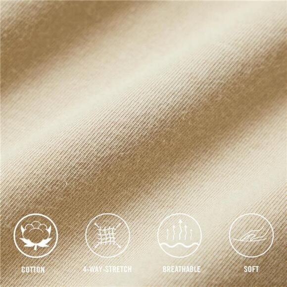 Men's 27"/30" Cotton Sweatpants Sports Running Hiking Joggers Pants 7/8 Length - Picture 5 of 6